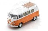 VW T1 Camper Orange/White 1:18