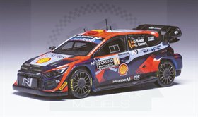 Hyundai i20N Rally1 7th Monte Carlo 2023 #6 Sordo/Carrera
