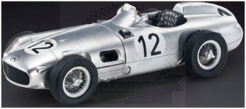 Mercedes W196 1st UK 1955 #12 Moss 1:18