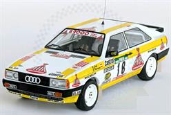 Audi Coupe Quattro 7th Portugal 1987 #18 Stohl/Rohringer