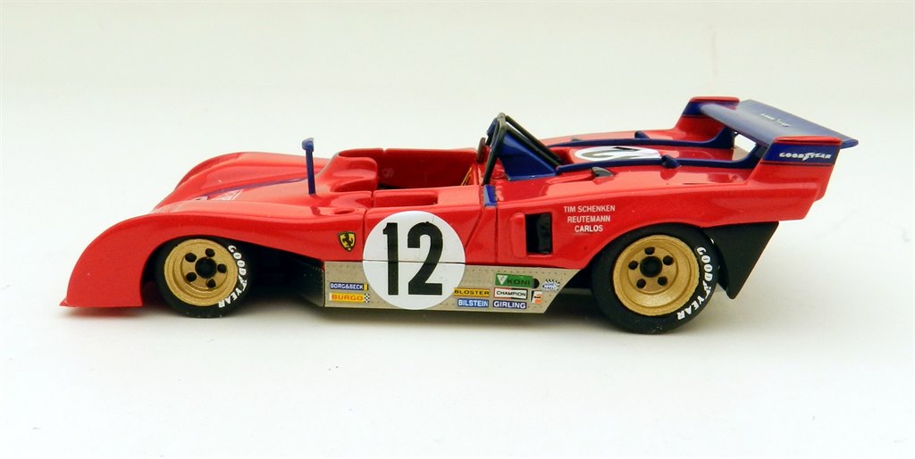 Ferrari 312PB Watkins Glen 1973 #12 by Marsh Models