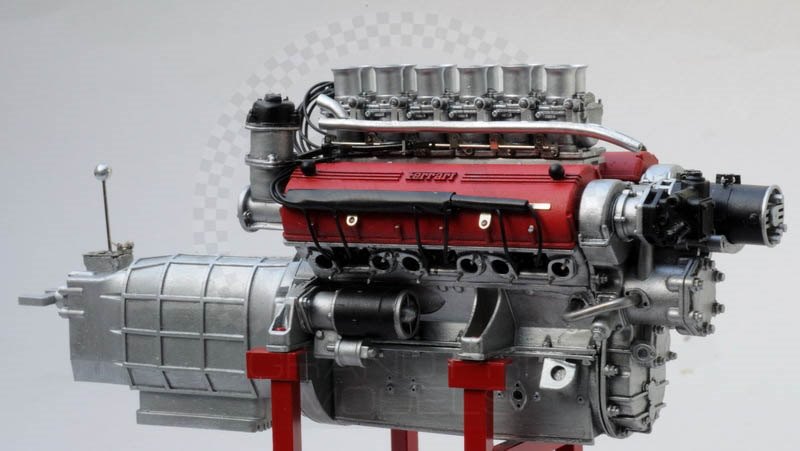 Ferrari 250 Testa Rossa 59/61 Engine 1:12 by Renaissance