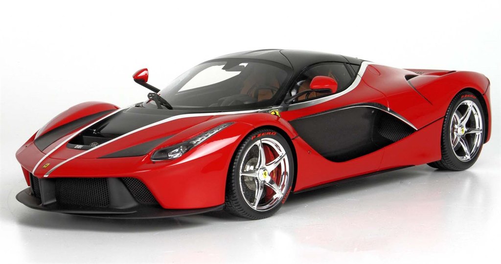 Ferrari F150 LaFerrari 2013 Red & Black 1:12 by BBR