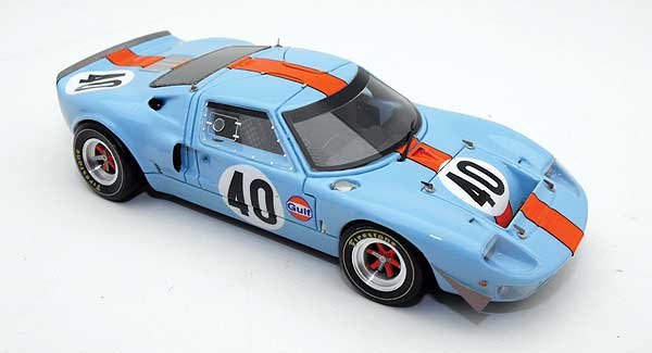 Ford GT40 1st Monza 1968 #40 Gulf by Marsh Models