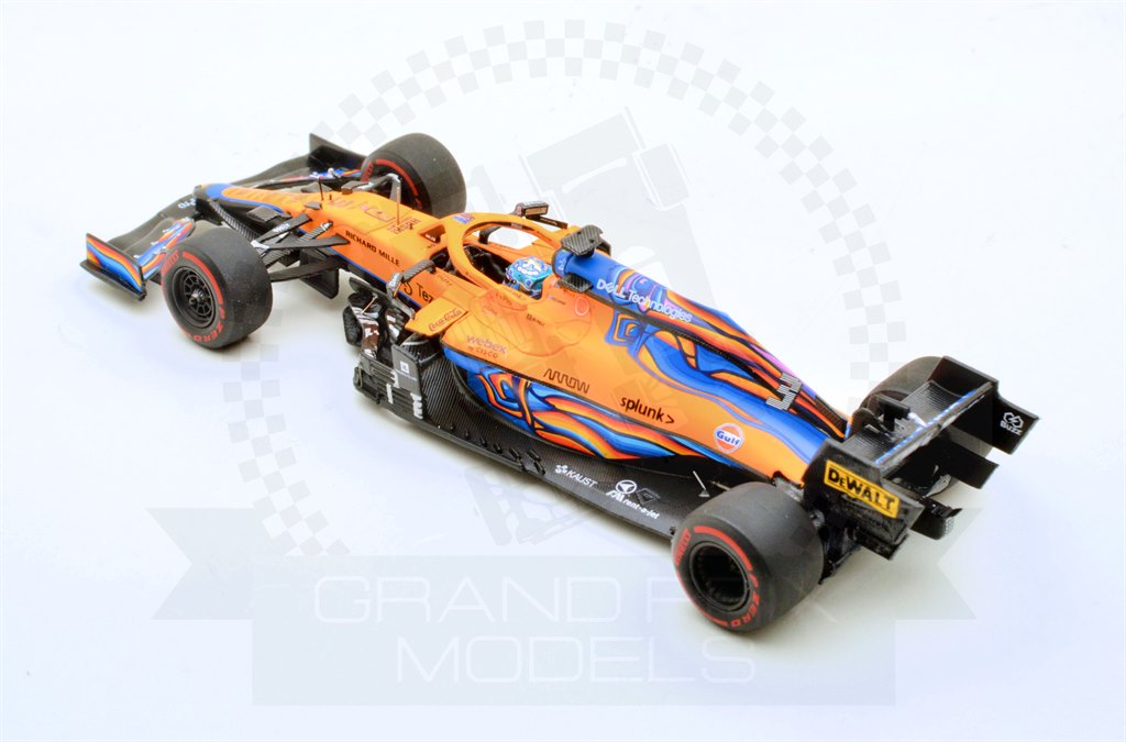 1/18 McLaren MCL35M Abu Dhabi No.4 ノリス 人気を誇る - animemesse