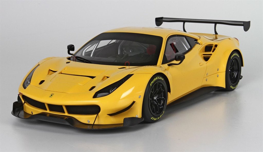 Ferrari 488 Gt3 Press 2015 Yellow 118 By Bbr