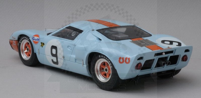 Ford GT40 1st Le Mans 1968/1969 Gulf Decal 1:24 by Renaissance